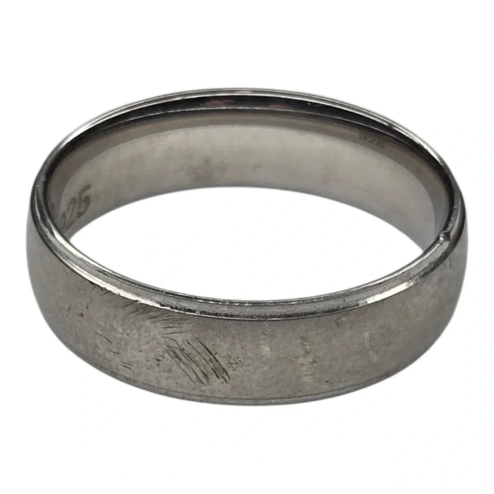 Vintage Band Ring Size 9.25 Silver Fair Sterling Silver 925 5.1g Minimalist